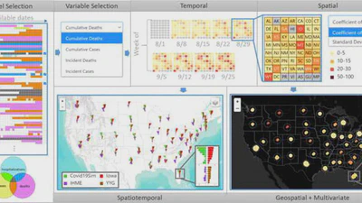 EPIsembleVis: A geo-visual analysis and comparison of the prediction ensembles of multiple COVID-19 models featured image